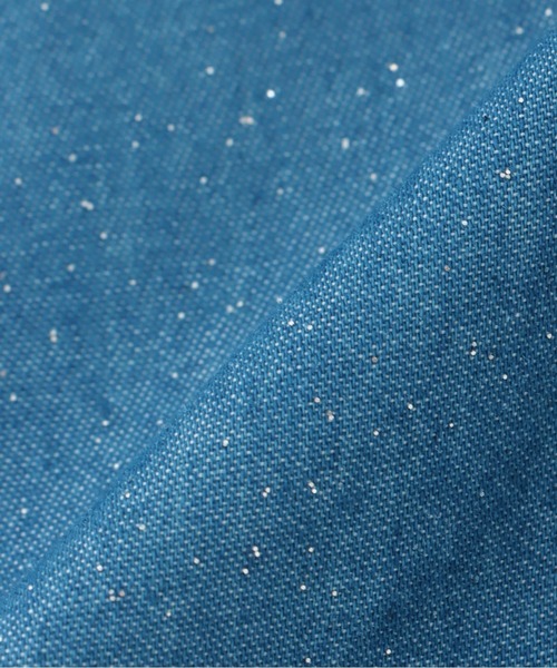 trois lapins kp（トロワラパンケーピー）の「【Trois Lapins】 天竺×ラメデニム 上下セット（Tシャツ/カットソー・キッズ・オフホワイト/ピンク・120cm/130cm/140cm/150cm/160cm）」の13枚目の写真