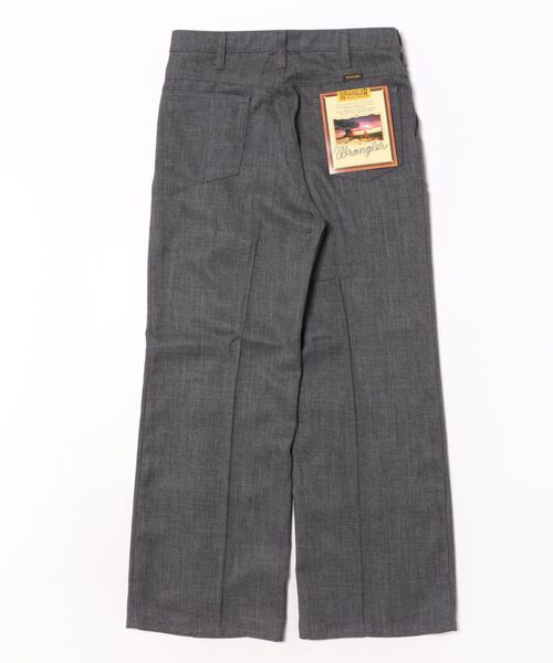 Lee(リー)の「Wrangler/ラングラー【MENS】WRANCHER WIDE/【リネンライク】ランチャーフレアーワイド(その他パンツ・メンズ・チャコール/ベージュ/ブラック・MEDIUM/SMALL/LARGE/X-LARGE)」の4枚目の写真