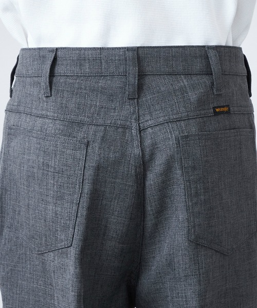 Lee(リー)の「Wrangler/ラングラー【MENS】WRANCHER WIDE/【リネンライク】ランチャーフレアーワイド(その他パンツ・メンズ・チャコール/ベージュ/ブラック・MEDIUM/SMALL/LARGE/X-LARGE)」の10枚目の写真