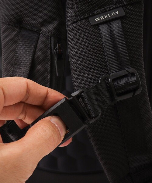 WEXLEY(ウェクスレイ)の「【WEXLEY/ウェクスレイ】LBP400 ACTIVE V2 CORDURA BALLISTIC BLACK(バックパック/リュック・メンズ・ブラック・FREE)」の14枚目の写真