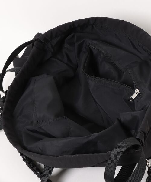 Doux archives（ドゥアルシーヴ）の「ナイロン３ＷＡＹスクエアトート（トートバッグ・レディース・ブラック/ベージュ・FREE）」の5枚目の写真