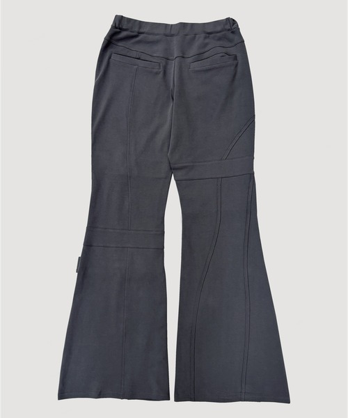 VIAVANDA(ヴィアヴァンダ)の「SWITCHING JERSEY PANTS(その他パンツ・レディース・グレー/ブラック・FREE)」の9枚目の写真