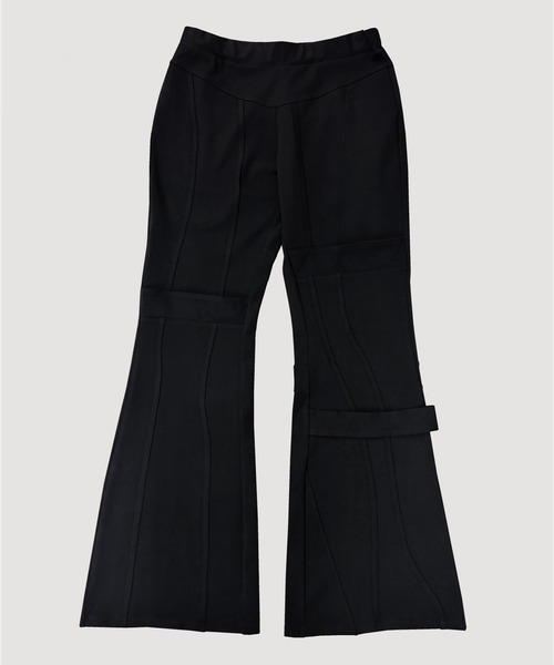 VIAVANDA(ヴィアヴァンダ)の「SWITCHING JERSEY PANTS(その他パンツ・レディース・グレー/ブラック・FREE)」の15枚目の写真