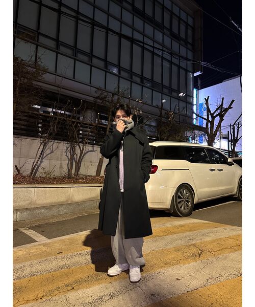 DRAW FIT（ドローフィット）の「プレミアピュアカシミアバルマカンコート[D.NAVY]（チェスターコート・メンズ・その他・LARGE/X-LARGE/SMALL/MEDIUM）」の3枚目の写真