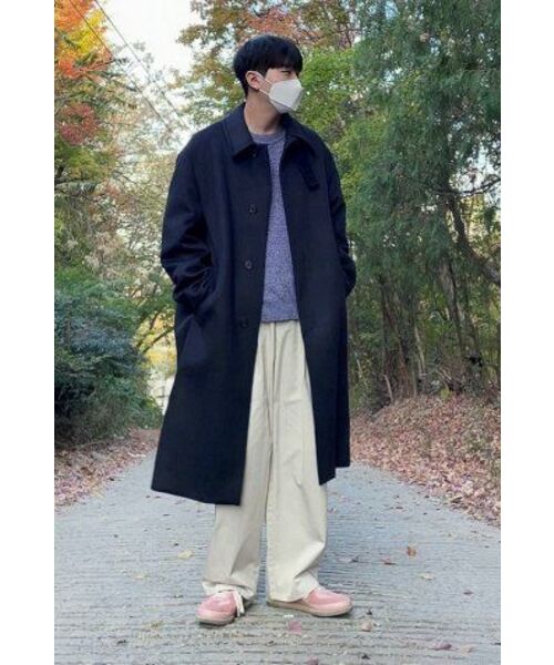 DRAW FIT（ドローフィット）の「プレミアピュアカシミアバルマカンコート[D.NAVY]（チェスターコート・メンズ・その他・LARGE/X-LARGE/SMALL/MEDIUM）」の17枚目の写真
