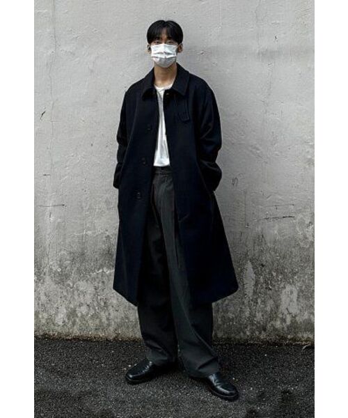 DRAW FIT（ドローフィット）の「プレミアピュアカシミアバルマカンコート[D.NAVY]（チェスターコート・メンズ・その他・LARGE/X-LARGE/SMALL/MEDIUM）」の16枚目の写真