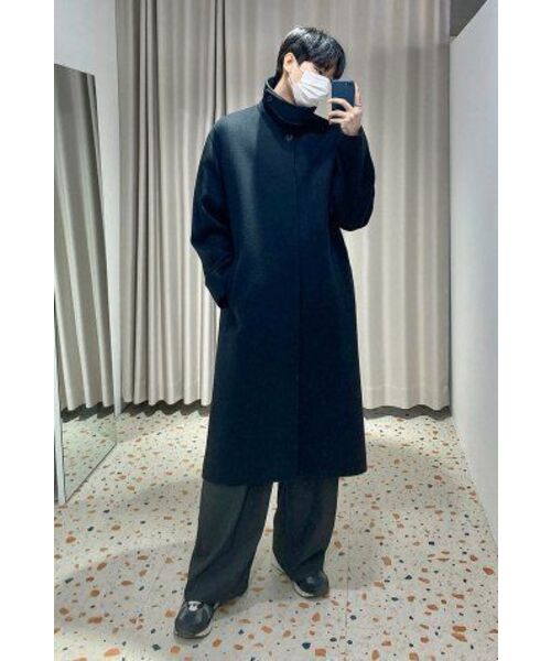 DRAW FIT（ドローフィット）の「プレミアピュアカシミアバルマカンコート[D.NAVY]（チェスターコート・メンズ・その他・LARGE/X-LARGE/SMALL/MEDIUM）」の14枚目の写真