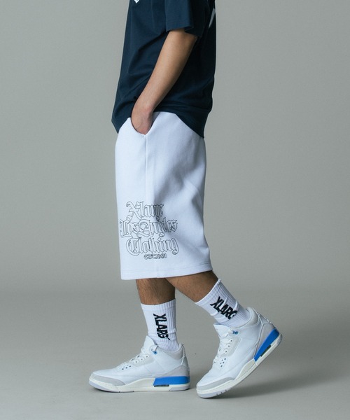 XLARGE（エクストララージ）の「OLD ENGLISH WAFFLE SHORT PANTS（その他パンツ・メンズ・ブラック/ホワイト/カモフラージュ/ネイビー・S/M/L/XL）」の19枚目の写真