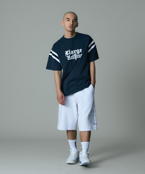 XLARGE（エクストララージ）の「OLD ENGLISH WAFFLE SHORT PANTS（その他パンツ・メンズ・ブラック/ホワイト/カモフラージュ/ネイビー・S/M/L/XL）」の17枚目の写真