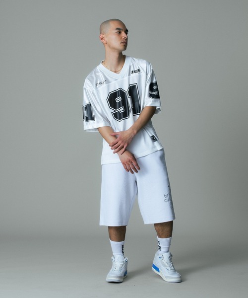 XLARGE（エクストララージ）の「OLD ENGLISH WAFFLE SHORT PANTS（その他パンツ・メンズ・ブラック/ホワイト/カモフラージュ/ネイビー・S/M/L/XL）」の16枚目の写真