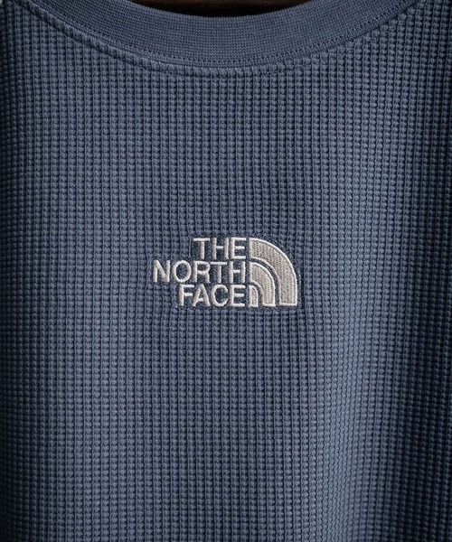 THE NORTH FACE（ザノースフェイス）の「THE NORTH FACE ザ・ノースフェイス M'S SERRA L/S R/TEE ワンポイントロゴ刺繍ワッフル長袖Tシャツ（Tシャツ/カットソー・メンズ・ブラック・M/L）」の11枚目の写真