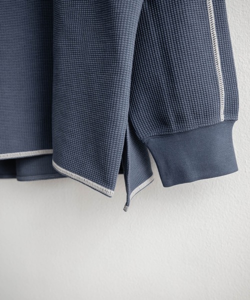 THE NORTH FACE（ザノースフェイス）の「THE NORTH FACE ザ・ノースフェイス M'S SERRA L/S R/TEE ワンポイントロゴ刺繍ワッフル長袖Tシャツ（Tシャツ/カットソー・メンズ・ブラック・M/L）」の12枚目の写真