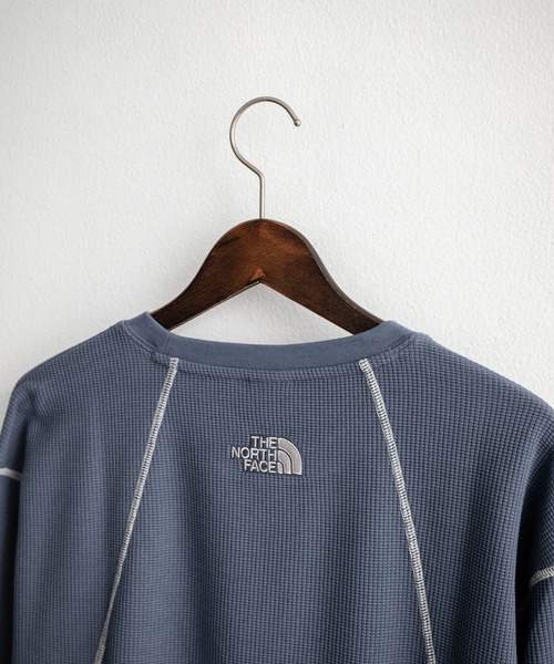 THE NORTH FACE（ザノースフェイス）の「THE NORTH FACE ザ・ノースフェイス M'S SERRA L/S R/TEE ワンポイントロゴ刺繍ワッフル長袖Tシャツ（Tシャツ/カットソー・メンズ・ブラック・M/L）」の13枚目の写真