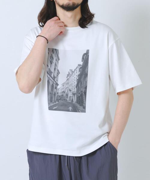 ITEMS URBANRESEARCH(アイテムズ アーバンリサーチ)の「接触冷感クルーネックフォトプリントTシャツ(Tシャツ/カットソー・メンズ・その他6/その他2/その他5/その他3/その他1/その他4・LARGE/MEDIUM)」の7枚目の写真