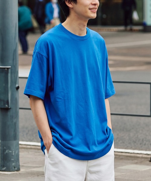 American Apparel（アメリカンアパレル）の「【American Apparel】6オンス プレミアムUSAコットンTee AA1301 MURS（Tシャツ/カットソー・メンズ・バーガンディー/ネイビー/オレンジ/ベージュ/グリーン/ライトグリーン/ピンク/レッド/ホワイト/ブラック/カーキ/サックスブルー/ブルー/チャコールグレー/クリーム/グレー/ヘザーグレー・S/XL/L/M）」の13枚目の写真