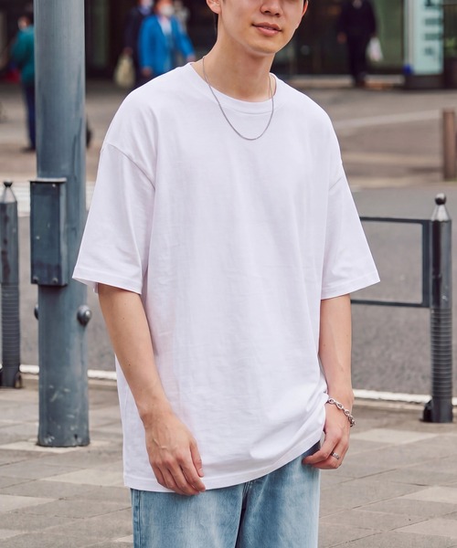 American Apparel（アメリカンアパレル）の「【American Apparel】6オンス プレミアムUSAコットンTee AA1301 MURS（Tシャツ/カットソー・メンズ・バーガンディー/ネイビー/オレンジ/ベージュ/グリーン/ライトグリーン/ピンク/レッド/ホワイト/ブラック/カーキ/サックスブルー/ブルー/チャコールグレー/クリーム/グレー/ヘザーグレー・S/XL/L/M）」の20枚目の写真