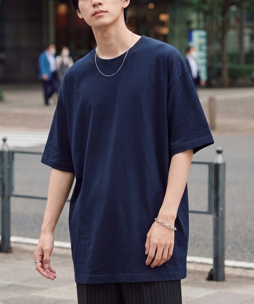American Apparel（アメリカンアパレル）の「【American Apparel】6オンス プレミアムUSAコットンTee AA1301 MURS（Tシャツ/カットソー・メンズ・バーガンディー/ネイビー/オレンジ/ベージュ/グリーン/ライトグリーン/ピンク/レッド/ホワイト/ブラック/カーキ/サックスブルー/ブルー/チャコールグレー/クリーム/グレー/ヘザーグレー・S/XL/L/M）」の22枚目の写真