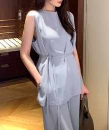 Diosfront（ディオスフロント）の「ノースリーブブラウスセットアップ（セットアップ）」