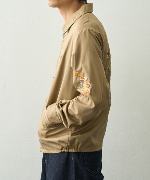 TAILOR TOYO(テーラートウヨウ)の「【TAILOR TOYO/東洋テーラー】COTTON VIET-NAM JACKET DRAGON(その他アウター・メンズ・ベージュ/ブラック・L/M)」の10枚目の写真
