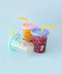 PEANUTS（ピーナッツ）の「〈PEANUTS/ピーナッツ〉スヌーピー Fun Fun Friends! ストロー付タンブラー3個 SIH2ST 230ml（グラス/マグカップ/タンブラー）」