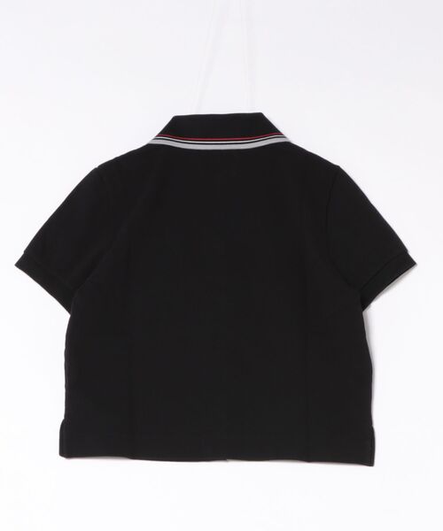 Vivienne Westwood（ヴィヴィアンウエストウッド）の「ｵｰｶﾞﾆｯｸｺｯﾄﾝｶﾉｺ前開きﾎﾟﾛﾄｯﾌﾟ（Tシャツ/カットソー・レディース・ピンク/ブラック・FREE）」の3枚目の写真