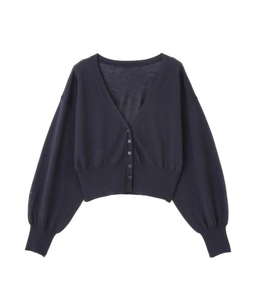 NATURAL BEAUTY BASIC(ナチュラルビューティーベーシック)の「【ちょうど、いい服】さらりと、涼しげ麻混カーディガン(カーディガン/ボレロ・レディース・ブラック/オフホワイト/ラベンダー/ネイビー/ベージュ・フリ-)」の9枚目の写真