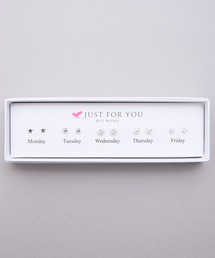 COMMON WARE（コモンウェアー）の「SZT：5daysピアス　Monday to Friday　５個セットピアス　 BOX付（ピアス（両耳用））」