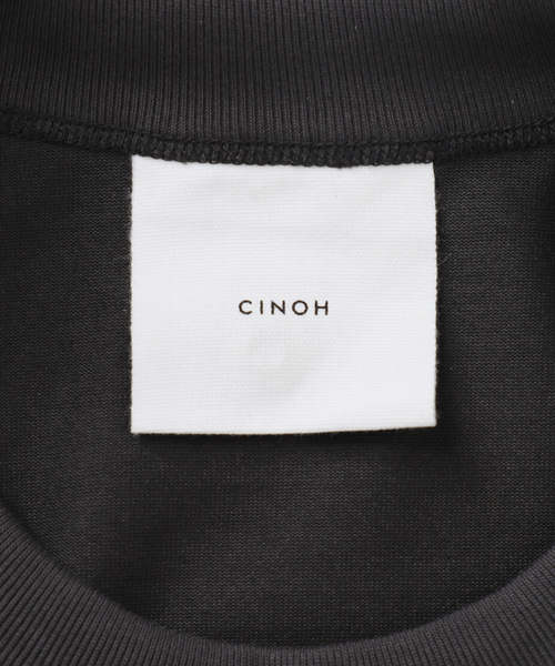 CINOH(チノ)の「【CINOH / チノ】別注アシンメトリーテイルTシャツ(Tシャツ/カットソー・レディース・ブラック/ホワイト/ライトグレー・FREE)」の21枚目の写真