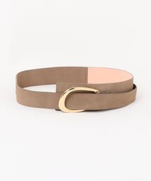 Rouge vif | 【ATELIER AMBOISE/アトリエ アンボワーズ】ALASKA/バックルスウェードベルト/スエード(ベルト)