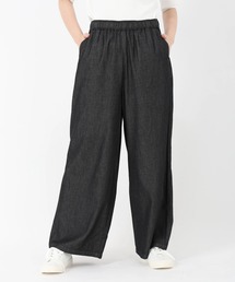 STRAWBERRY-FIELDS | スーパーライトデニム_ライトデニムイージーパンツ(デニムパンツ)