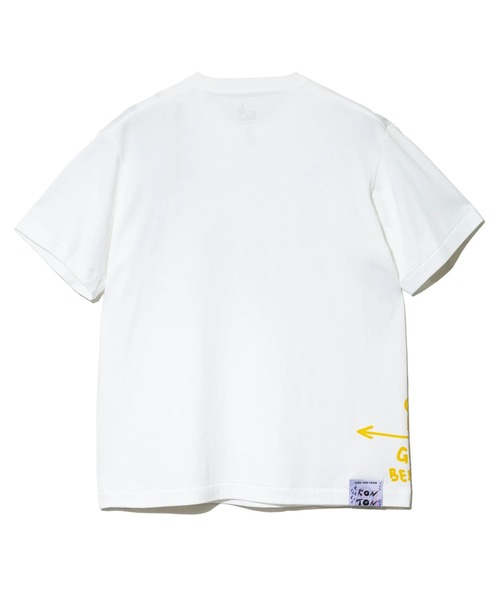 go slow caravan(ゴースローキャラバン)の「RAY綿 猫と麦酒 TEE 猫生乾杯(Tシャツ/カットソー・メンズ・ブラック/ホワイト・MEDIUM/LARGE/SMALL/X-LARGE)」の11枚目の写真