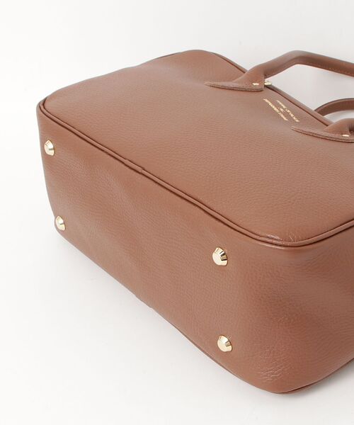 YOUNG&OLSEN The DRYGOODS STORE(ヤングアンドオルセン)の「【YOUNG&OLSEN The DRYGOODS STORE 】ヤングアンドオルセン/ EMBOSSED LEATHER STUDENT M(トートバッグ・レディース・ブラック/ブラウン・FREE)」の5枚目の写真