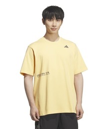 アディダス adidas ブランドラブ ルーズフィット ヘビー シングルジャージー半袖Tシャツ