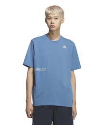 アディダス adidas ブランドラブ ルーズフィット ヘビー シングルジャージー半袖Tシャツ