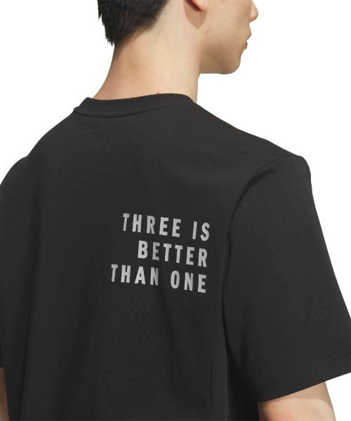 adidas（アディダス）の「アディダス adidas ブランドラブ ルーズフィット ヘビー シングルジャージー半袖Tシャツ（Tシャツ/カットソー・メンズ・ブラック/グリーン/ホワイト/オレンジ/ブルー・S/M/L/LL/3L）」の14枚目の写真