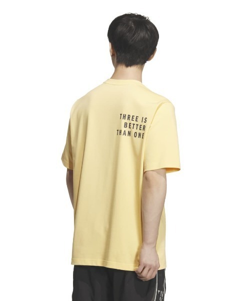 adidas（アディダス）の「アディダス adidas ブランドラブ ルーズフィット ヘビー シングルジャージー半袖Tシャツ（Tシャツ/カットソー・メンズ・ブラック/グリーン/ホワイト/オレンジ/ブルー・S/M/L/LL/3L）」の6枚目の写真