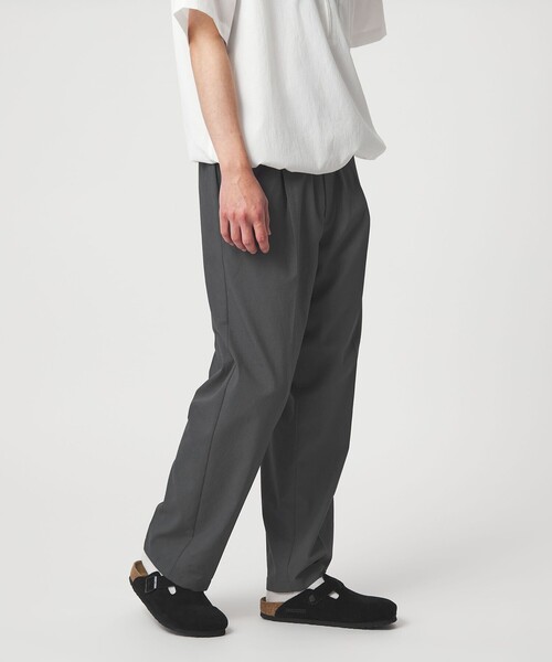 green label relaxing（グリーンレーベルリラクシング）の「Dot Air オルマイ ワイド イージーパンツ W3 -ストレッチ-（その他パンツ・メンズ・オリーブ/ブラック/グレー・XL/L/M/S）」の12枚目の写真