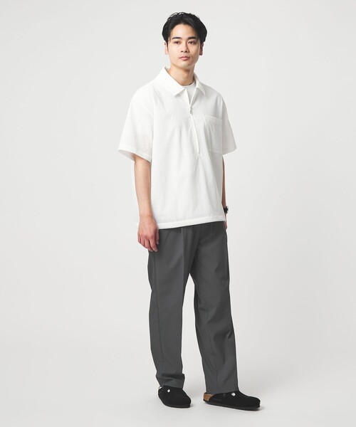 green label relaxing（グリーンレーベルリラクシング）の「Dot Air オルマイ ワイド イージーパンツ W3 -ストレッチ-（その他パンツ・メンズ・オリーブ/ブラック/グレー・XL/L/M/S）」の13枚目の写真
