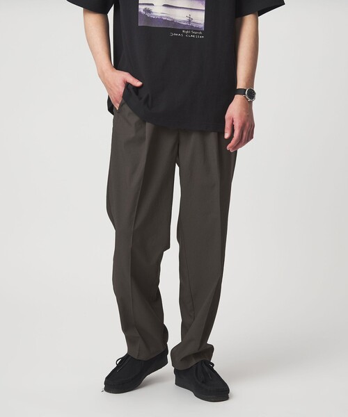 green label relaxing（グリーンレーベルリラクシング）の「Dot Air オルマイ ワイド イージーパンツ W3 -ストレッチ-（その他パンツ・メンズ・オリーブ/ブラック/グレー・XL/L/M/S）」の16枚目の写真