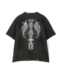 SUPPLIER(�T�v���C���[)��SUPPLIER/�T�v���C���[/Pierced Tribal Bones Tee(T�V���c/�J�b�g�\�[)