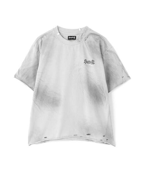 SUPPLIER(サプライヤー)の「SUPPLIER/サプライヤー/Pierced Tribal Bones Tee(Tシャツ/カットソー・メンズ・グレー/ブラック・L/XL/M)」の10枚目の写真