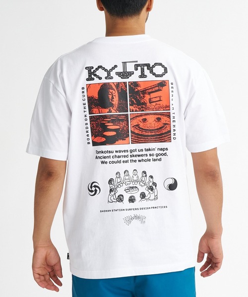 BILLABONG(ビラボン)の「BILLABONG メンズ DESTINATION KYOTO Tシャツ 【2026年夏モデル】(Tシャツ/カットソー・メンズ・ブラック/ホワイト・MEDIUM/LARGE)」の2枚目の写真