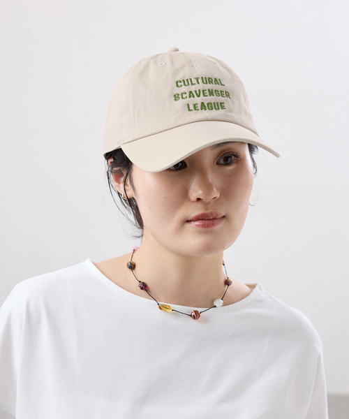 IENA(イエナ)の「LOOSE JOINTS/ルーズ・ジョインツ SPECTATOR CULTURAL SCAVENGE キャップ(キャップ・レディース・カーキ/ベージュ・FREE)」の3枚目の写真