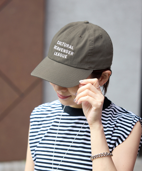 IENA(イエナ)の「LOOSE JOINTS/ルーズ・ジョインツ SPECTATOR CULTURAL SCAVENGE キャップ(キャップ・レディース・カーキ/ベージュ・FREE)」の5枚目の写真