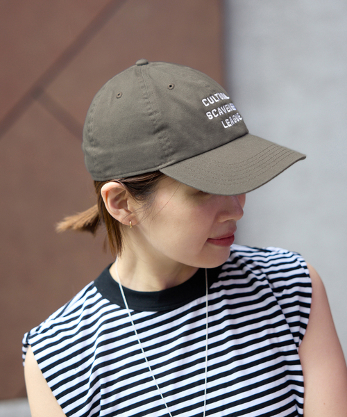 IENA(イエナ)の「LOOSE JOINTS/ルーズ・ジョインツ SPECTATOR CULTURAL SCAVENGE キャップ(キャップ・レディース・カーキ/ベージュ・FREE)」の6枚目の写真