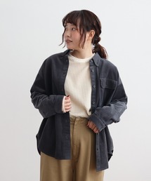 16Wコーデュロイ 釦ダウンシャツ(セットアップ対応)
