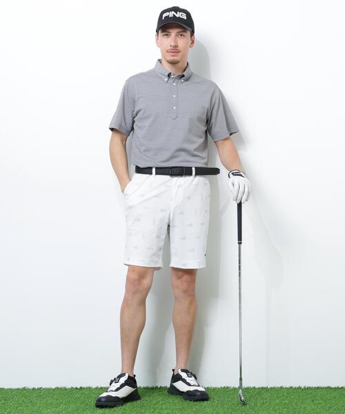 PING(ピン)の「【PING APPAREL】Mr.PINGエンボスカノコ レイブロック半袖ボタンダウンシャツ <NAITVE> (MENS)(シャツ/ブラウス・メンズ・グレー/ホワイト/グリーン/ネイビー・L/S/LL1/M/LL)」の19枚目の写真
