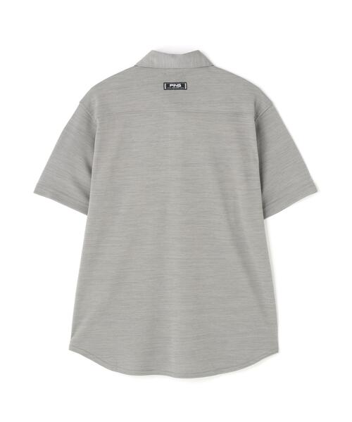 PING(ピン)の「【PING APPAREL】Mr.PINGエンボスカノコ レイブロック半袖ボタンダウンシャツ <NAITVE> (MENS)(シャツ/ブラウス・メンズ・グレー/ホワイト/グリーン/ネイビー・L/S/LL1/M/LL)」の22枚目の写真