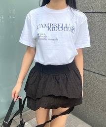 グラフィックロゴデザインTシャツ