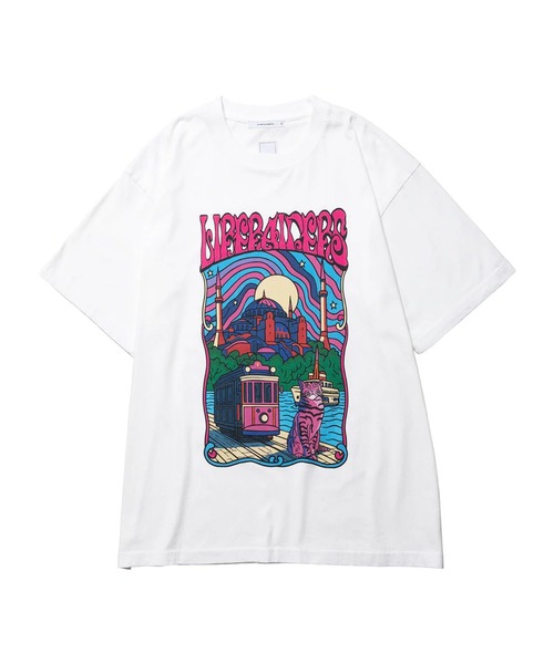 Liberaiders/リベレイダース PSYCHEDELIC CITY TEE サイケデリック